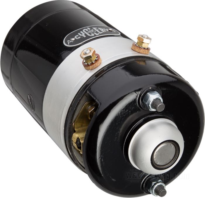 Generator »Type 32TC« by The Cyclery; black, bare; thread: 1/4”-24; 12 V; USA; gross weight: 4.7 kg