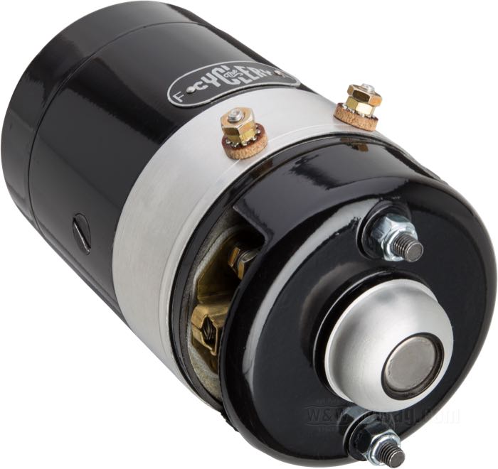 Generator »Type 32TC« by The Cyclery; black, bare; thread: 1/4”-24; 6 V; USA; gross weight: 4.7 kg