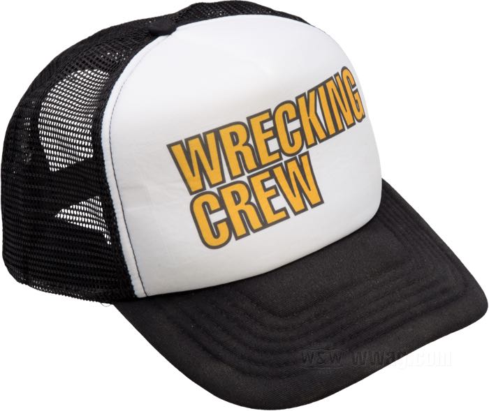 Gorra »Wrecking Crew« de Wrecking Crew; tejido poliéster, negro / blanco; peso bruto: 59 g