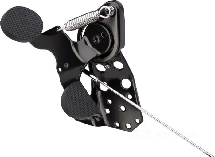 Pedal pad kit; for clutch and brake; fits all models with foot clutch and mechanical brake; steel / rubber; replaces OEM HD 11791-45, and 36950-45; gross weight: 284 g