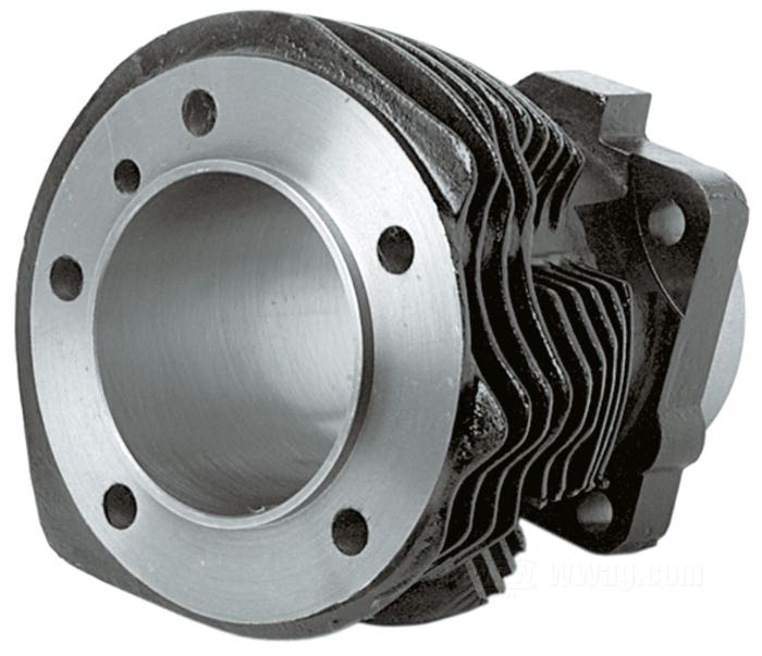 Cylindre; adaptable à 1340 cc Shovelhead; arrière; fonte, noir; alésage nominal: 3-1/2 ”; Ø int.: 88.79 mm; remplace OEM HD 16586-78; poids brut: 5.5 kg