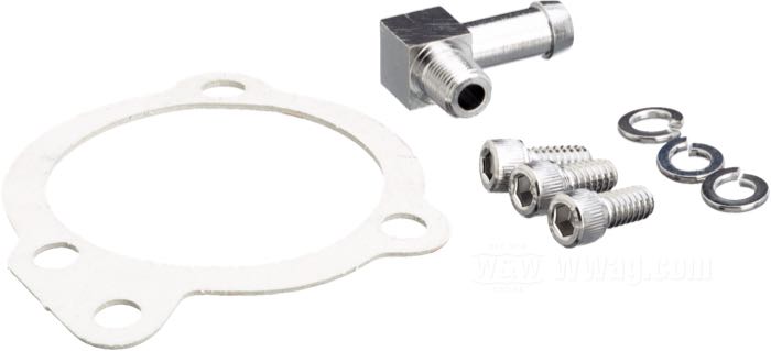 Luftfilter »Flowmaster«; für S&S Super E/G Vergaser; rund; Stahl, mattschwarz, lackiert; Tiefe: 55 mm; Ø 142 mm; mit Dichtung und Kleinteilen; Bruttogewicht: 284 g