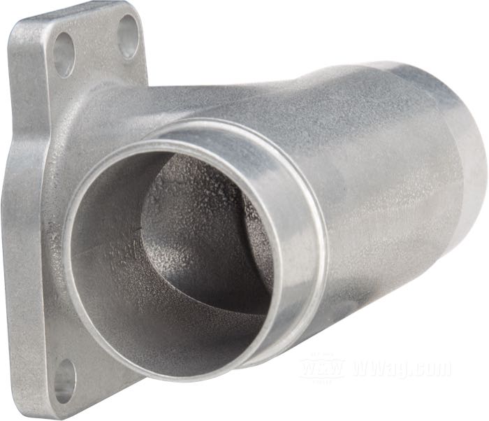 Collettore d'aspirazione di Cannonball; atto per OHV 1940-1954; alluminio fuso, burattato; larghezza: 98.5 mm; per carburatori Linkert serie M di 4 bulloni; rimpiazza OEM HD 27028-41 e 27029-48; Germania; peso lordo: 189 g
