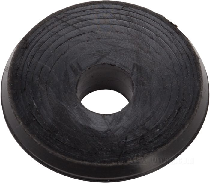 Boccole riser di The Cyclery; per riser Flanders Style; polipropilene, nero, DI 11 mm; altezza: 5 mm; Ø 39 mm; Germania; peso lordo: 7 g