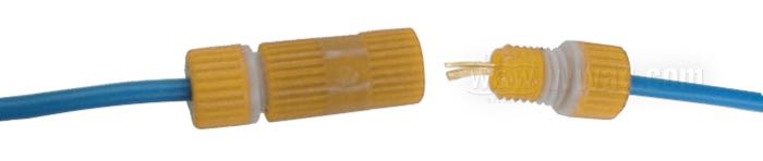 Stoßverbinder »Posi-Seal« von Posi-Products; Kunststoff / Messing; für Kabel: ~ 2.5 - 4.0 mm² (AWG 14-12); Bruttogewicht: 5 g