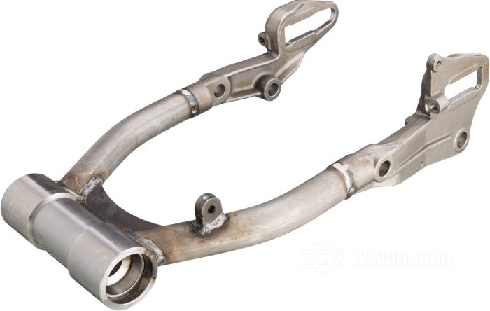 Bras oscillant »OEM Style«; adaptable à Big Twins 1958-1972; transmission par chaîne; acier, naturel; remplace OEM HD 47500-58, 47500-58A et 47500-58B; poids brut: 7.22 kg