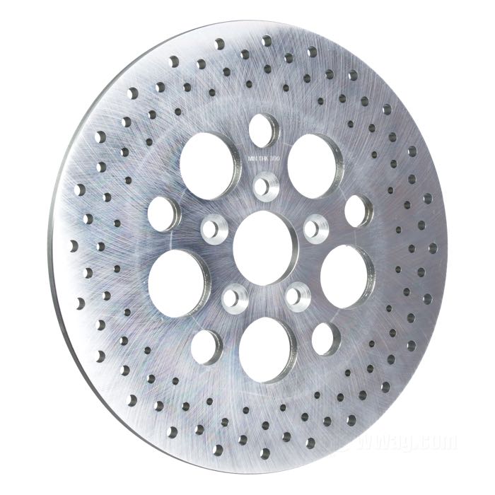 Bremsscheibe; passend für Touring Modelle 1980-1985 ; Edelstahl; Ø 11.875”; Montageposition: hinten; Montagebohrungen: 7/16” konische Senkung; Innen-Ø: 10 mm; Innen-Ø: 50 mm; ersetzt OEM HD 40939-79A; Bruttogewicht: 4.6 kg