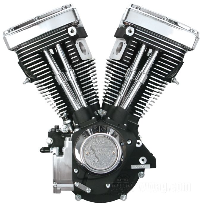 W&W Cycles - S&S V80-Series Evo Style Engines for Harley-Davidson