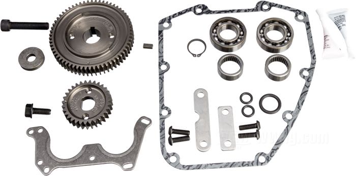 Alberi a camme »510 G« di S&S; atto per Twin Cam 1999-2006 (ecc. Dyna 2006); acciaio; apertura (IN/EX): 12.95/12.95 mm; U.S.A.; peso lordo: 2.69 kg
