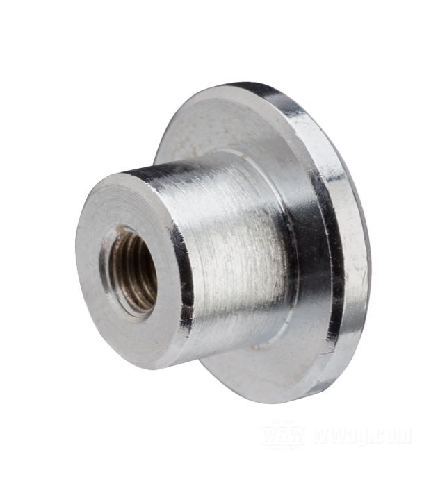 Bouton de starter; acier, chromé; pour carburateurs Keihin à papillon; filetage: #10-32; remplace OEM HD 29214-71; poids brut: 10 g