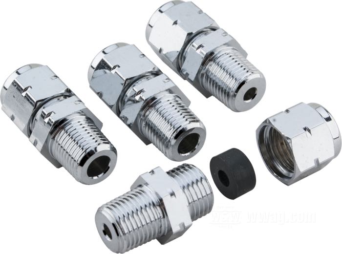 Oil Line Fittings for Rockerbox