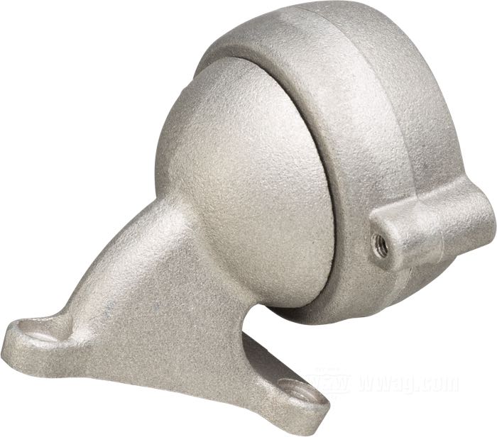 Halterung von Motone; für Rücklicht; Aluminiumguss, perl-gestrahlt; Länge x Höhe: 62 x 62 mm; Gewinde: #10-32; Montagefläche: gewölbt; mit Dichtung und Kleinteilen; Bruttogewicht: 123 g