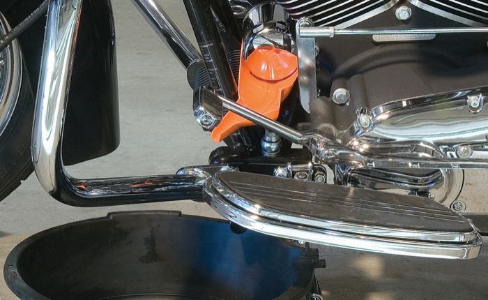 Entonnoir de remplissage huile de carter primaire Harley-Davidson