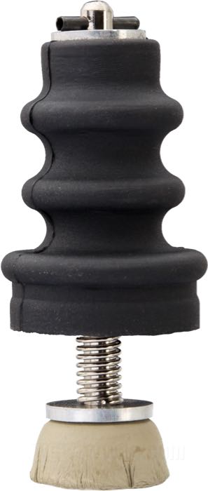 Pompa accelerazione; per carburatori Tillotson; atto per Big Twin e Sportster 1967-70; acciaio per molle / acciaio / gomma / vacchetta; rimpiazza OEM HD 27760-66; peso lordo: 13 g
