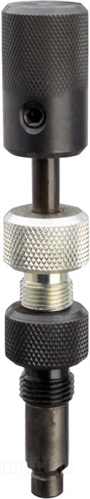 Ball valve re-seater tool; for OEM aluminum and cast iron oil pumps; fits Big Twin OHV 1936-1999, Flathead 45”/750cc and Big Twin 1937-1973, K/XL 1952-1976; steel, black; USA; gross weight: 178 g