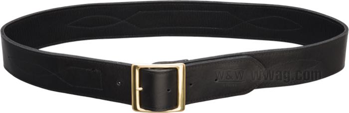 Cintura di Vanson Leathers; per giacca Vanson California Highway Patrol; vacchetta / ottone; larghezza: 50 mm; lunghezza: 1130 mm; peso lordo: 260 g