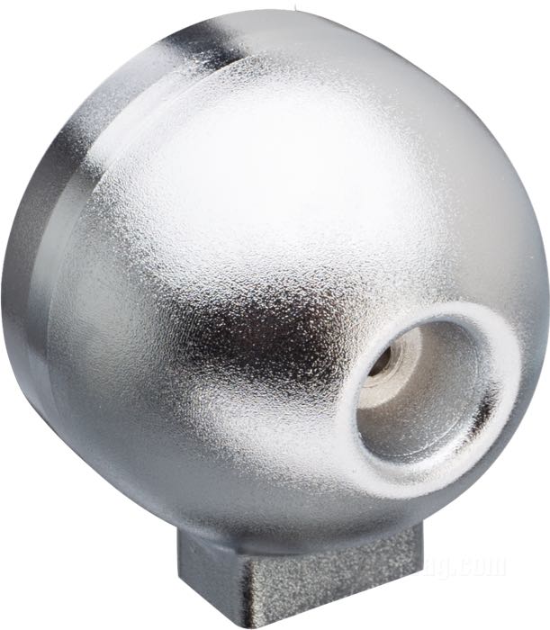 Mounting kit by MMB; for MMB Generation II Speedometer; steel / plastic, chrome-plated; with cup and bracket; gross weight: 62 g
