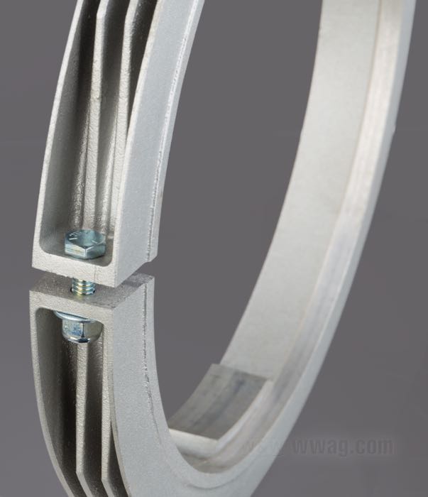 Cooling ring; for Brake drum; fits Big Twin 1949-1971, Servi-Car 1958-1971; cast aluminum, cast finish; position: front; outer Ø: 269 mm; Inner Ø: 210 mm; replaces OEM HD 44108-54; gross weight: 1 kg