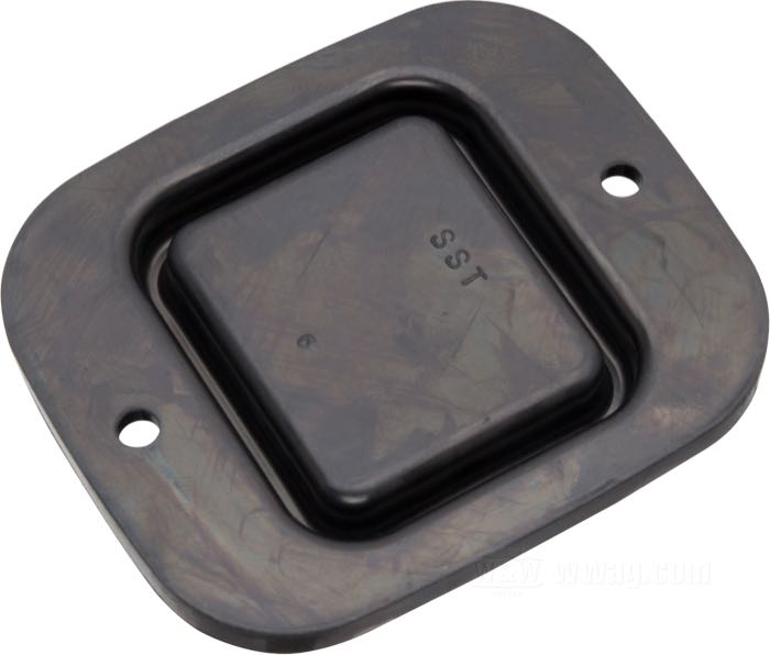 Junta; para Tapa / Cilindro freno a mano; para tapa sin mirilla; apropiado para Big Twin 1996-2013 (salvo Touring 2008→, Dyna 2012→),  Sportster 1996-2003; goma; peso bruto: 10 g