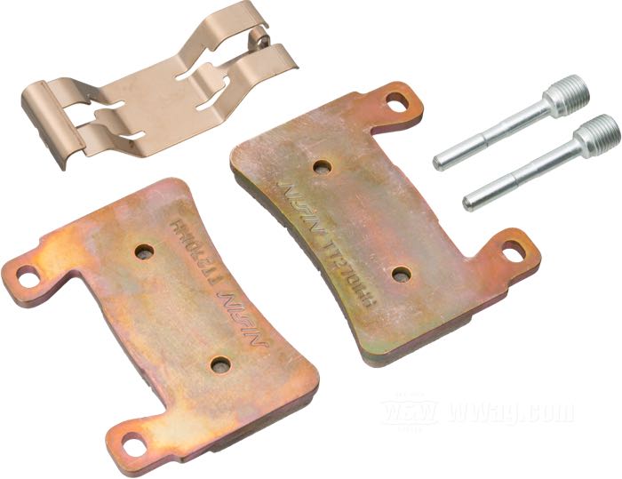 Brake pads »OEM«; fits XR 1200 2009→; steel / friction compound; position: front; replaces OEM HD 42739-08; gross weight: 345 g