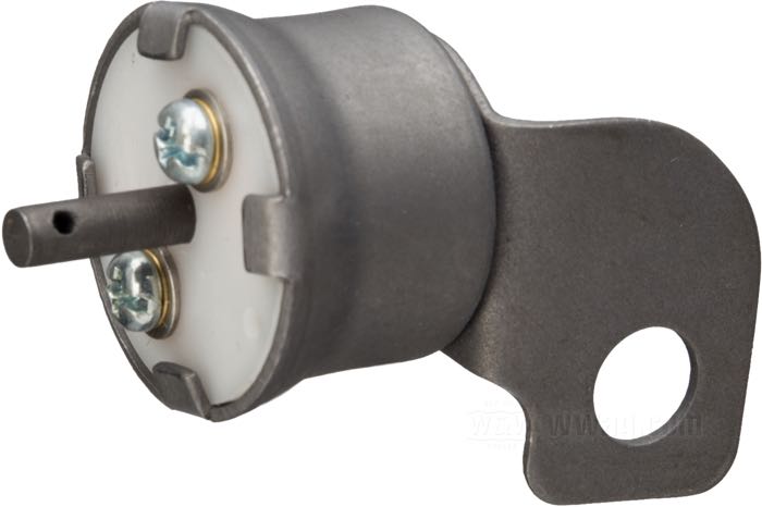 Bremslichtschalter; passend für Big Twins 1939-1957; Stahl, parkerisiert; ersetzt OEM HD 42280-35, 42284-35, 72004-39 und 72019-39; Bruttogewicht: 85 g