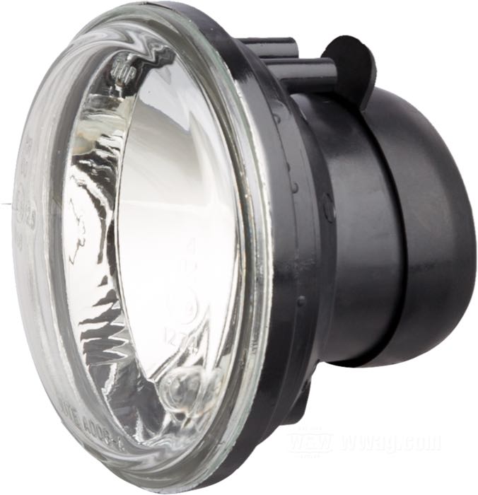 Óptica de faro »Mini«; High Beam; plástico / cristal, claro; Ø 3-1/2”; tipo de bombilla: H4 / W5W; 12 V; 60/55 W; casquillo: P43t / W2.1x9.5d; sin bombilla; con función de luz de posición; homologado E9; peso bruto: 252 g