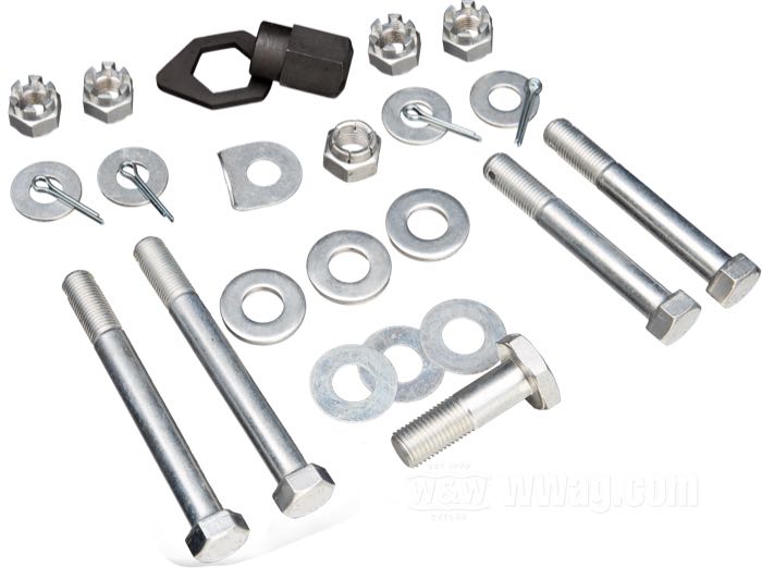 Kits de visserie pour support moteur complet: Big Twins OHV 1936-1969