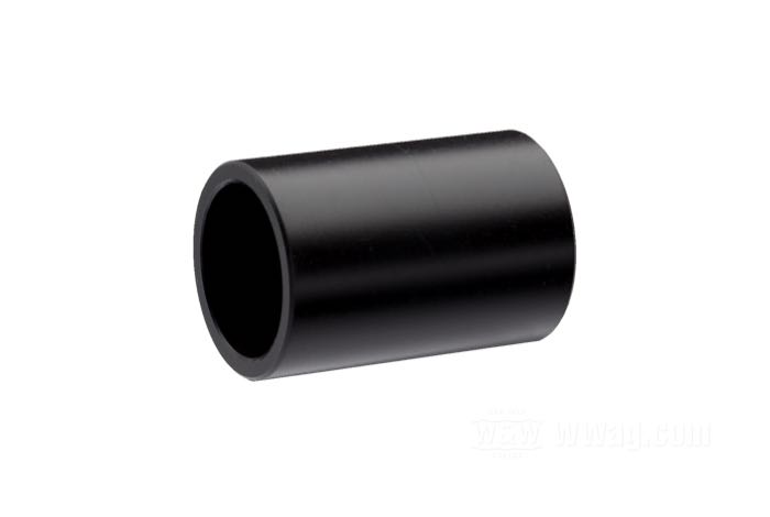 Boccola di DynaMite; per Staffa / Poggiapiedi passeggero; atto per Sportster 2004-2020; POM, nero; lunghezza: 31 mm; Ø 21 mm; Germania; peso lordo: 9 g