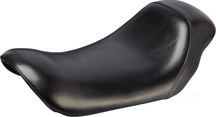 Selle mono »Bare Bones Standard« de Le Pera; adaptable à Dyna 2004-2005 (sauf FXDWG); simili cuir, noir; longueur x largeur: 49 x 27 cm; USA; poids brut: 3 kg