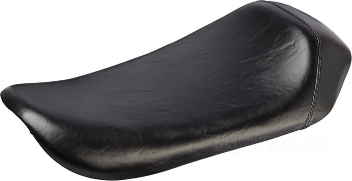 Asiento mono »Bare Bones Standard« de Le Pera; apropiado para Dyna 1991-1995 (salvo FXDWG); piel sintética, negro; largo x ancho: 49 x 30 cm; EE. UU.; peso bruto: 2.52 kg