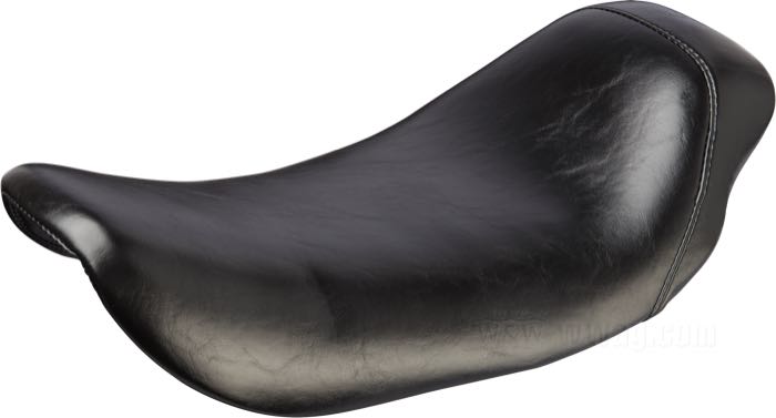 Asiento mono »Bare Bones« de Le Pera; apropiado para Dyna 1996-2003 (salvo FXDWG); piel sintética, negro; largo x ancho: 50 x 27 cm; EE. UU.; peso bruto: 2.44 kg