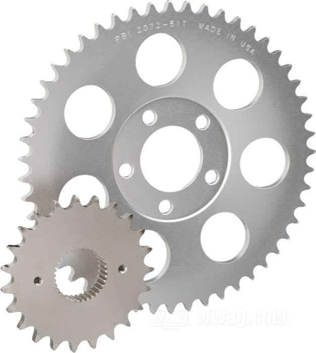 DynaMite Belt-to-Chain-Drive Sprocket Kits Sportster