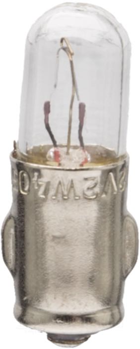 Bombilla; cristal / acero; tipo de bombilla: J; 12 V; 2 W; casquillo: BA7s; peso bruto: 2 g