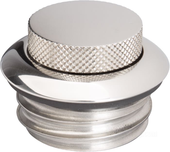 Bouchon de réservoir »Mini Pop-up« de Tolle; adaptable à modèles 1983→; à visser; acier inox, filetage droit; Ø 56 mm; avec aération; Suède; poids brut: 210 g