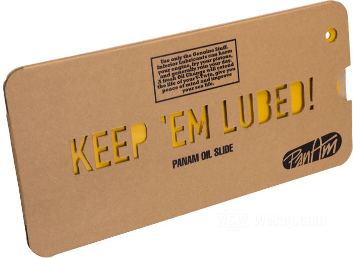 Entonnoir »Oil Slide« de PanAm; caoutchouc / aluminium, jaune; longueur x largeur: 37 x 17 cm; poids brut: 240 g