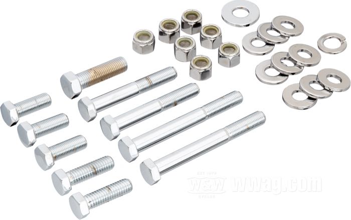 Kits de tornillos para soporte motor completo: Evolution Softail 1984-1999