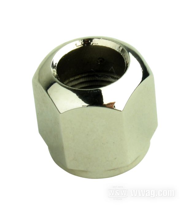 Tuerca de racordo; para Tubo de aceite; para bomba de aceite a mano; apropiado para 1927 (segunda serie)-1936; acero, niquelado; reemplaza OEM HD 3581-15; peso bruto: 10 g