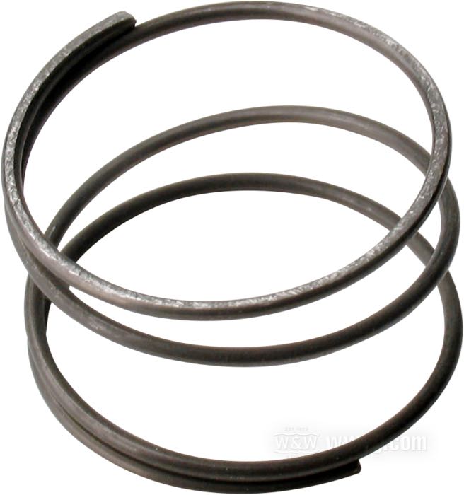 Feder; für Kurbelwellenzapfen Steuerseite; passend für Big Twin Flathead 1937-1948; Federstahl; ersetzt OEM HD 24700-37; Bruttogewicht: 10 g
