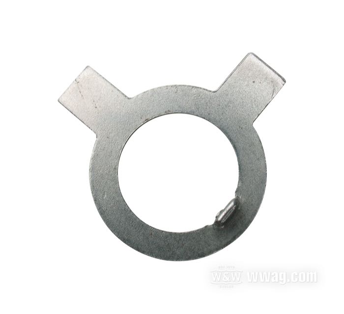 Anello bloccaggio con nasello; per Pignone distribuzione; atto per Sportster 1977-1987; lamiera d'acciaio; rimpiazza OEM HD 7044A; peso lordo: 10 g