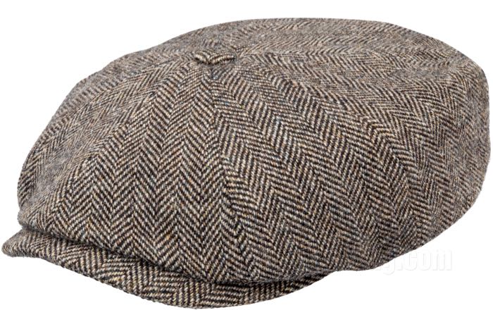 Stetson Hatteras Woolrich Herringbone Caps