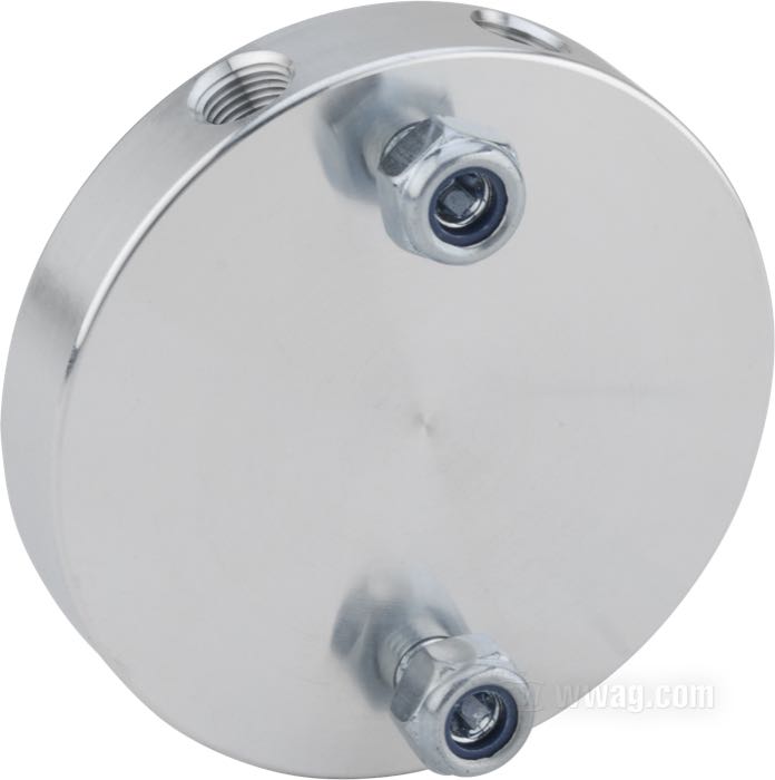 Soporte de CPV; para Filtro de aceite; universal; aluminio, natural; rosca para tubos de aceite: 1/8”-27 NPT; rosca para filtrante de aceite: 3/4”-16; peso bruto: 290 g