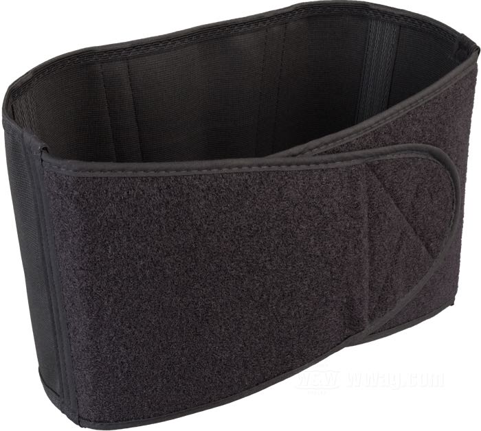 Fascia lombare di Roadkill; nylon, nero, girovita 26-32“; larghezza: 200 mm; taglia: S; U.S.A.; peso lordo: 146 g