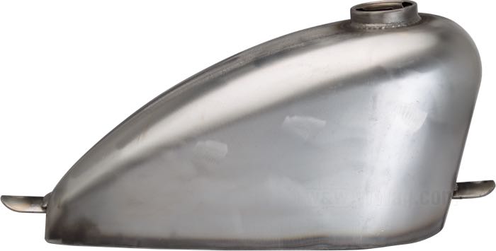 Depósito de gasolina »Narrow Sportster«; acero; volumen: 6  l; tapón necesario: cierre de bayoneta 1955-1982; grifo de gasolina necesario: 1/4” NPT; peso bruto: 3.05 kg