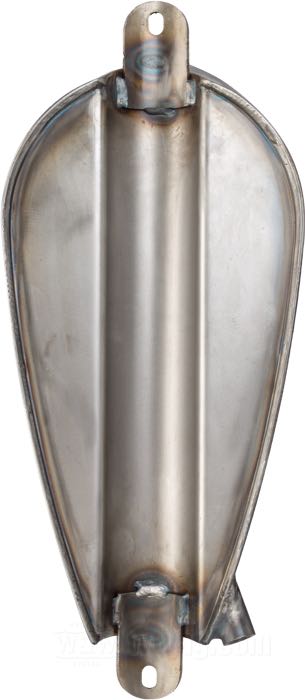 Depósito de gasolina »Narrow Sportster«; acero; volumen: 6  l; tapón necesario: cierre de bayoneta 1955-1982; grifo de gasolina necesario: 1/4” NPT; peso bruto: 3.05 kg