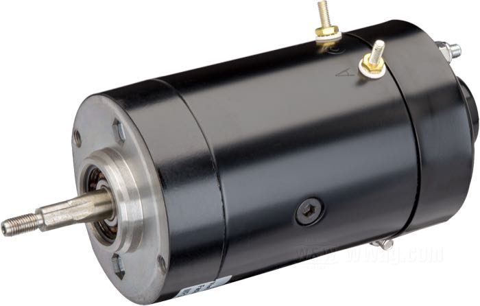 Generator (Gleichstrom-Lichtmaschine) »Typ 65A«; schwarz, lackiert; 12 V; ersetzt OEM HD 29975-65A; Bruttogewicht: 4.48 kg