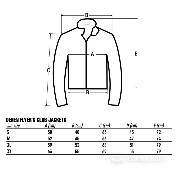 Jacket »Flyer’s Club« by Dehen; wax cotton fabric; size: S; USA; gross weight: 1.57 kg
