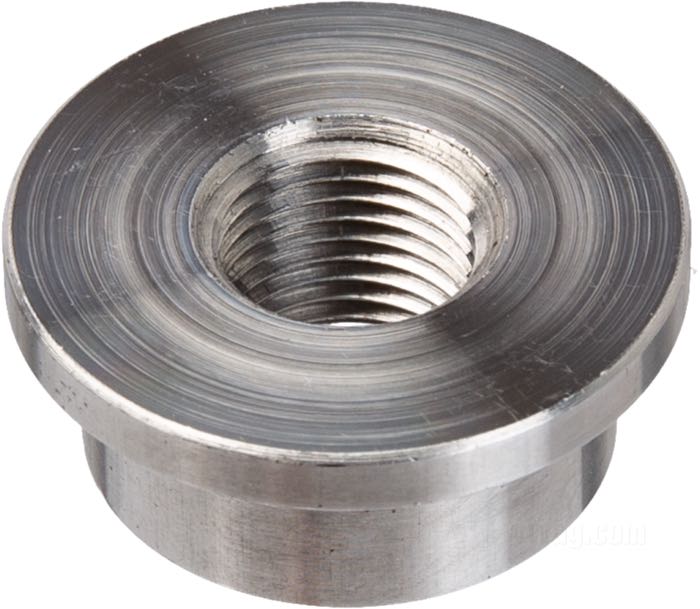 Fitting; for Gas tank / Oil tank; steel, bare; height: 9.5 mm; Ø 23 mm; thread: 1/8”-27 NPT; Germany; gross weight: 18 g