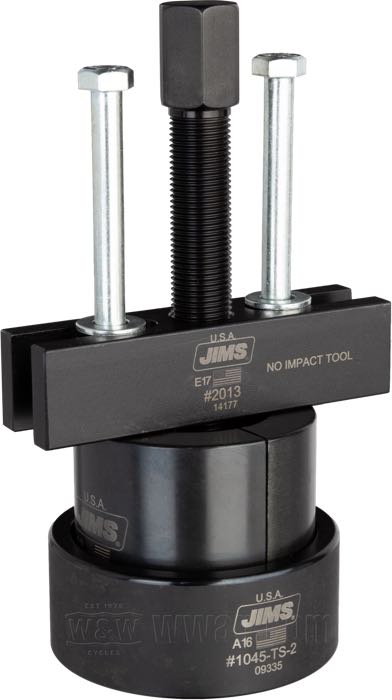 Jims Sprocket Shaft Bearing Puller for Big Twin