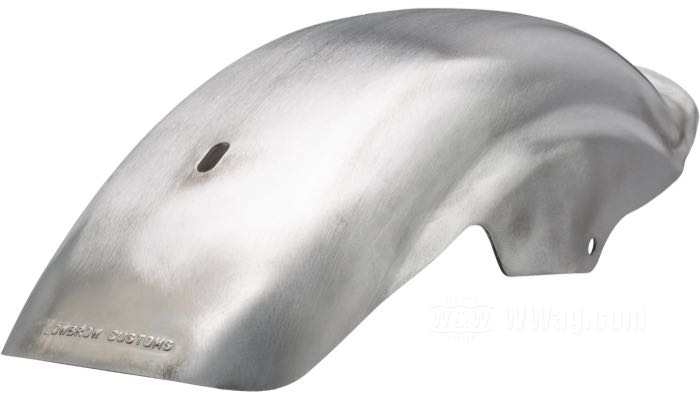 Rear fender »Tsunami« by Lowbrow Customs; fits Sportster 1994-2003; aluminum, bare; gross weight: 1.37 kg