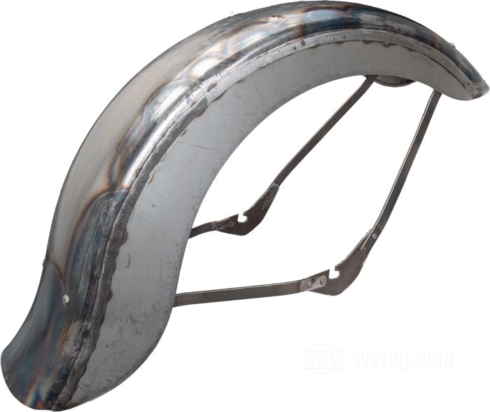 Vorderradschutzblech von The Cyclery; passend für V Modelle 1934-1936; Stahlblech, blank; ersetzt OEM HD 3701-34; Europa; Bruttogewicht: 4.3 kg